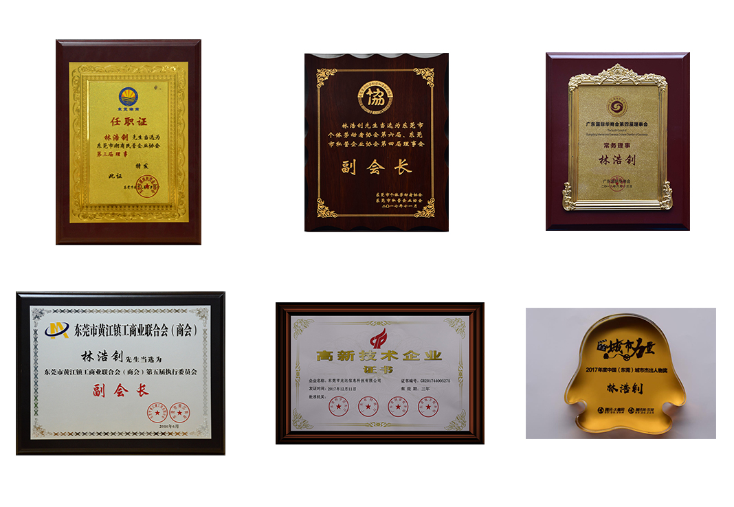龍達財稅企業(yè)榮譽
