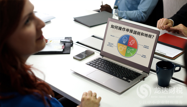 小規(guī)模納稅人在網(wǎng)上如何操作申報國稅和地稅？